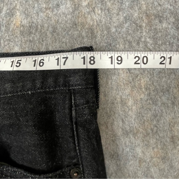 Levi’s 501XX Button Fly Black Denim Straight Leg Jeans Classiccore 36 x 29 - Picture 8 of 12